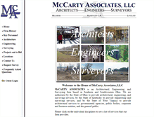 Tablet Screenshot of mccartyassociates.com